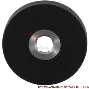 GPF Bouwbeslag ZwartWit 8100.05 rozet vierkant 50x6 mm zwart - H21007357 - afbeelding 1