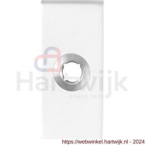 GPF Bouwbeslag ZwartWit 8100.41 rozet rechthoekig 70x32x10 mm wit - H21008302 - afbeelding 1