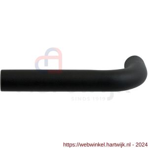 GPF Bouwbeslag ZwartWit 8200L/R Aka L-model 19 mm deurkruk gatdeel links-rechtswijzend zwart - H21002591 - afbeelding 1