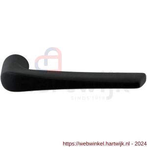 GPF Bouwbeslag ZwartWit 8230 Tiki deurkruk zwart - H21002535 - afbeelding 1