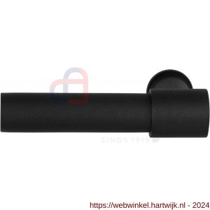 GPF Bouwbeslag ZwartWit 8234L/R Hipi Deux+ 105,5 mm deurkruk gatdeel links-rechtswijzend zwart - H21008041 - afbeelding 1