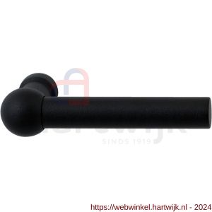 GPF Bouwbeslag ZwartWit 8235L/R Hipi deurkruk gatdeel 103,5 mm links-rechtswijzend zwart - H21002681 - afbeelding 1