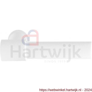 GPF Bouwbeslag ZwartWit 8236 Hipi Deux+ deurkruk 105,5 mm wit - H21008061 - afbeelding 1