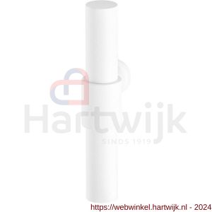GPF Bouwbeslag ZwartWit 8239 Hipi Deux kruiskruk 103 mm wit - H21008063 - afbeelding 1