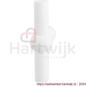 GPF Bouwbeslag ZwartWit 8242 Hipi kruiskruk wit - H21002550 - afbeelding 1