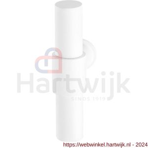 GPF Bouwbeslag ZwartWit 8243 Hipi Deux+ kruiskruk 105,5 mm wit - H21008065 - afbeelding 1
