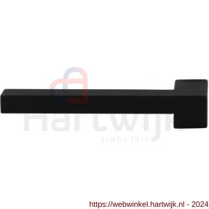 GPF Bouwbeslag ZwartWit 8285L Raa deurkruk gatdeel linkswijzend zwart - H21007755 - afbeelding 1