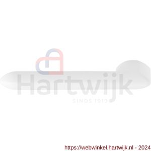 GPF Bouwbeslag ZwartWit 8292L Wini deurkruk gatdeel linkswijzend wit - H21008051 - afbeelding 1