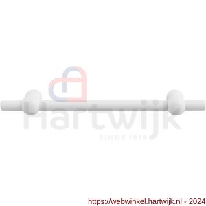 GPF Bouwbeslag ZwartWit 8550.62 meubelgreep Hipi 9x150/96 mm wit - H21005685 - afbeelding 1