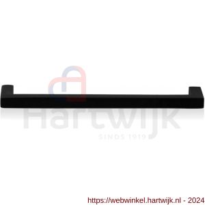 GPF Bouwbeslag ZwartWit 8561.61 meubelgreep rechthoekig 10x10x138/128 mm zwart - H21005633 - afbeelding 1