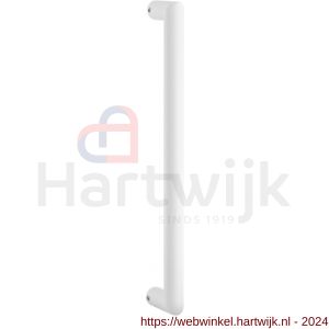 GPF Bouwbeslag ZwartWit 8690.62 deurgreep GPF19 25x350/325 mm wit met enkel- en dubbelzijdige bevestiging - H21008561 - afbeelding 1