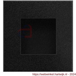 GPF Bouwbeslag ZwartWit 8714.61A schuifdeurkom vierkant 30x30 mm zwart - H21007576 - afbeelding 1