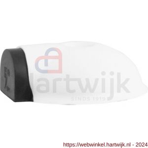 GPF Bouwbeslag ZwartWit 8730.62 deurstopper rond 65 mm wit - H21006876 - afbeelding 1