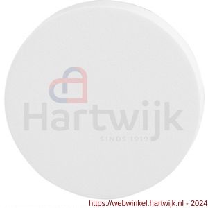 GPF Bouwbeslag ZwartWit 8900.40 blinde ronde rozet 50x8 mm wit - H21008652 - afbeelding 1