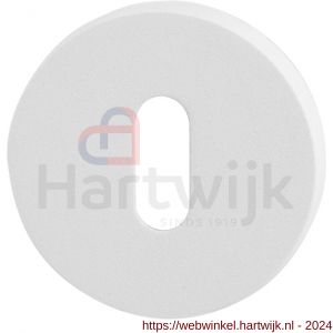 GPF Bouwbeslag ZwartWit 8901.40 sleutelrozet rond 50x8 mm wit - H21003742 - afbeelding 1