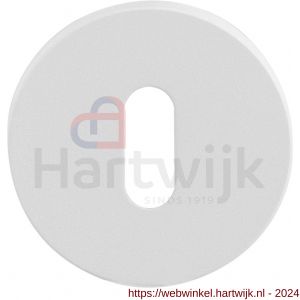 GPF Bouwbeslag ZwartWit 8901.45 sleutelrozet rond 50x6 mm wit - H21007375 - afbeelding 1