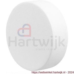 GPF Bouwbeslag ZwartWit 8965.62 S1 excentrische knop 60x16 mm draaibaar met krukstift wit - H21008668 - afbeelding 1
