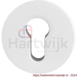 GPF Bouwbeslag ZwartWit 9391.62 Outside veiligheids buitenrozet rond 54 mm SKG*** wit - H21012955 - afbeelding 1