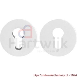 GPF Bouwbeslag ZwartWit 9391.62 set veiligheidsrozet rond 54 mm SKG*** wit - H21012956 - afbeelding 1