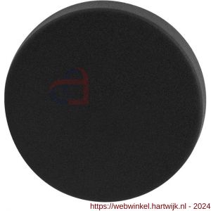 GPF Bouwbeslag ZwartWit 9393.61 Outside veiligheids buitenrozet rond 54 mm SKG*** zwart - H21012953 - afbeelding 1