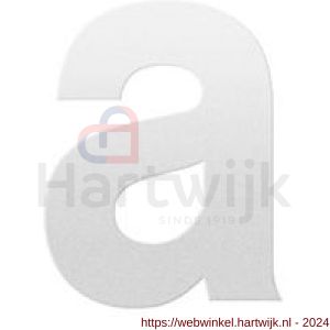 GPF Bouwbeslag ZwartWit 9800.62.0116-a letter a 116 mm wit - H21010813 - afbeelding 1