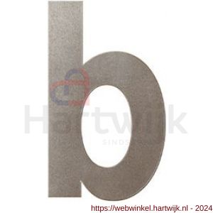 GPF Bouwbeslag Anastasius 9800.A3.0156-b letter b 156 mm Mocca blend - H21010957 - afbeelding 1
