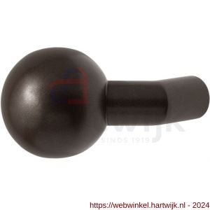 GPF Bouwbeslag Anastasius 9953.A1 S1 verkropte kogelknop 55 mm draaibaar met krukstift Dark blend - H21012412 - afbeelding 1