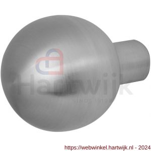 GPF Bouwbeslag RVS 9954.09 S1 kogelknop 50 mm draaibaar met krukstift RVS mat geborsteld - H21008102 - afbeelding 1