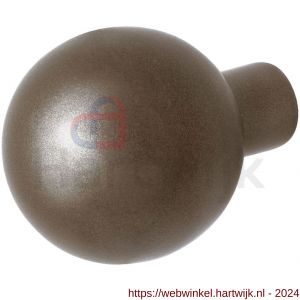 GPF Bouwbeslag Anastasius 9954.A3 S1 kogelknop 50 mm draaibaar met krukstift Mocca blend - H21012418 - afbeelding 1