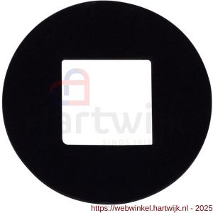 GPF Bouwbeslag AG0115.65 krukring zwart 18,3 mm voor zwarte deurkrukken van GPF Bouwbeslag zwart - H21007998 - afbeelding 1