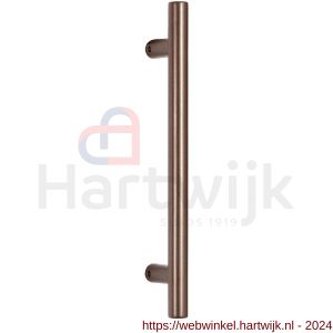 GPF Bouwbeslag Anastasius 9510.A2 deurgreep GPF16 20x300/200 mm Bronze blend met bevestiging - H21017286 - afbeelding 1