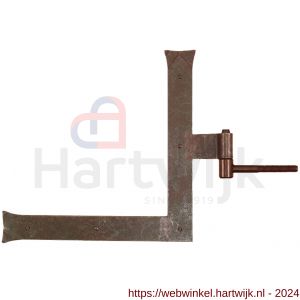 Utensil Legno FF258 V SX heng roest linkswijzend 40x300x300 mm roest - H21008200 - afbeelding 1