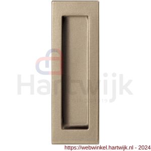 GPF Bouwbeslag Anastasius 0715.A4B schuifdeurkom rechthoekig 120x50 mm Champagne blend - H21012744 - afbeelding 1