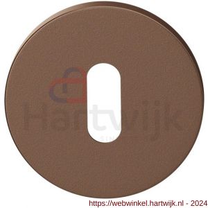 GPF Bouwbeslag Entree 0901VRA2 sleutelrozet 53x6,5 mm Bronze blend - H21016771 - afbeelding 1