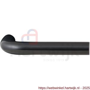 GPF Bouwbeslag PVD GPF1000P1 Aka L-model 19 mm deurkruk PVD antraciet - H21002450 - afbeelding 1