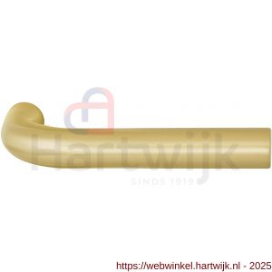 GPF Bouwbeslag PVD GPF1000P4 Aka L-model 19 mm deurkruk PVD mat messing - H21002452 - afbeelding 1