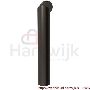 GPF Bouwbeslag Anastasius GPF1015KL/R Toi raamkruk L-haaks model 19 mm korte nek links-rechtswijzend Dark blend - H21012230 - afbeelding 1