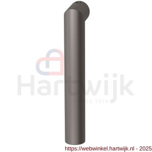 GPF Bouwbeslag Anastasius GPF1015KL/R Toi raamkruk L-haaks model 19 mm korte nek links-rechtswijzend Mocca blend - H21012231 - afbeelding 1