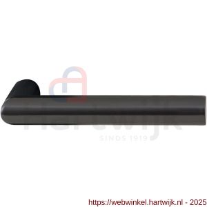 GPF Bouwbeslag PVD GPF1015P1 Toi L-haaks model 19 mm deurkruk PVD antraciet - H21002464 - afbeelding 1