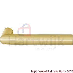 GPF Bouwbeslag PVD GPF1015P4 Toi L-haaks model 19 mm deurkruk PVD mat messing - H21002466 - afbeelding 1