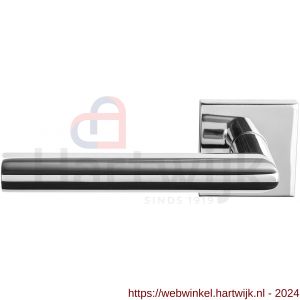 GPF Bouwbeslag RVS 1015.49-02L Toi L-haaks model deurkruk gatdeel 19 mm linkswijzend RVS gepolijst - H21013813 - afbeelding 1