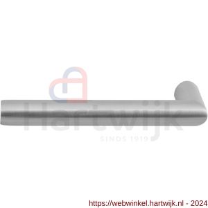 GPF Bouwbeslag RVS 1016L/R Toi L-haaks model deurkruk gatdeel 16 mm links-rechtswijzend RVS geborsteld - H21002603 - afbeelding 1