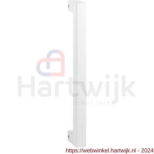 GPF Bouwbeslag ZwartWit 8639.62 deurgreep GPF11 vierkant 30x1000/970 mm hoogte 70 mm wit met enkel- en dubbelzijdige bevestiging - H21010719 - afbeelding 1