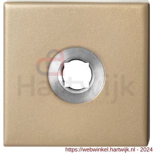 GPF Bouwbeslag Anastasius 1102.A4 vierkant click rozet 50x50x8 mm Champagne blend - H21011363 - afbeelding 1