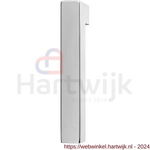 GPF Bouwbeslag RVS 1302.49KL/R Zaki+ raamkruk gatdeel zonder rozet links-rechtswijzend korte nek RVS gepolijst - H21013118 - afbeelding 1