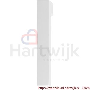 GPF Bouwbeslag ZwartWit 1302.62KL/R Zaki+ raamkruk gatdeel zonder rozet links-rechtswijzend korte nek wit - H21011519 - afbeelding 1