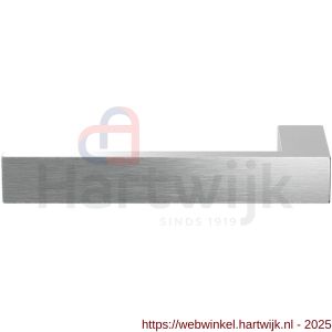GPF Bouwbeslag RVS GPF1308.09L/R Zika deurkruk gatdeel links-rechtswijzend RVS geborsteld - H21013120 - afbeelding 1