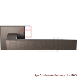 GPF Bouwbeslag Anastasius GPF1308.A1-02 Zika deurkruk op vierkant rozet 50x50x8 mm Dark blend - H21014456 - afbeelding 1