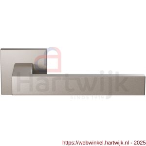GPF Bouwbeslag Anastasius GPF1308.A3-02 Zika deurkruk op vierkant rozet 50x50x8 mm Mocca blend - H21014458 - afbeelding 1