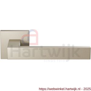 GPF Bouwbeslag Anastasius GPF1308.A4-02 Zika deurkruk op vierkant rozet 50x50x8 mm Champagne blend - H21014459 - afbeelding 1